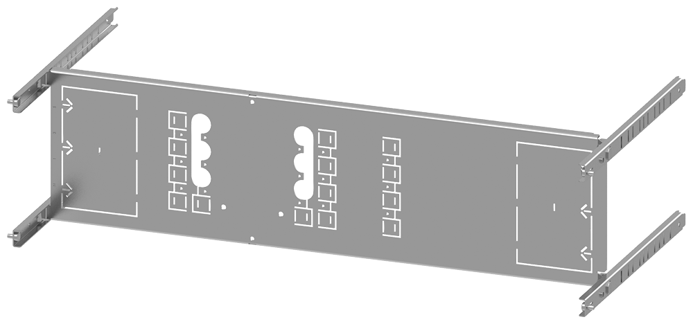 Siemens SIVACON S4 SET 3VA12 HORIZONTAL 4 POLE 200X800