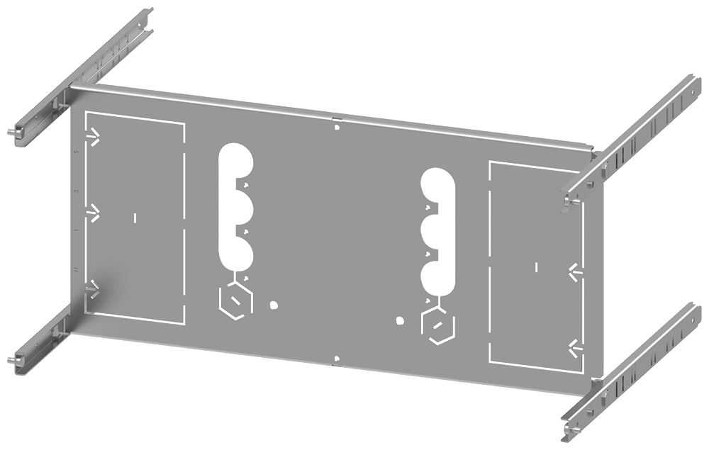 Siemens SIVACON S4 SET 3VA23_24 HORIZONTAL 250X600 8PQ6000-8BA25