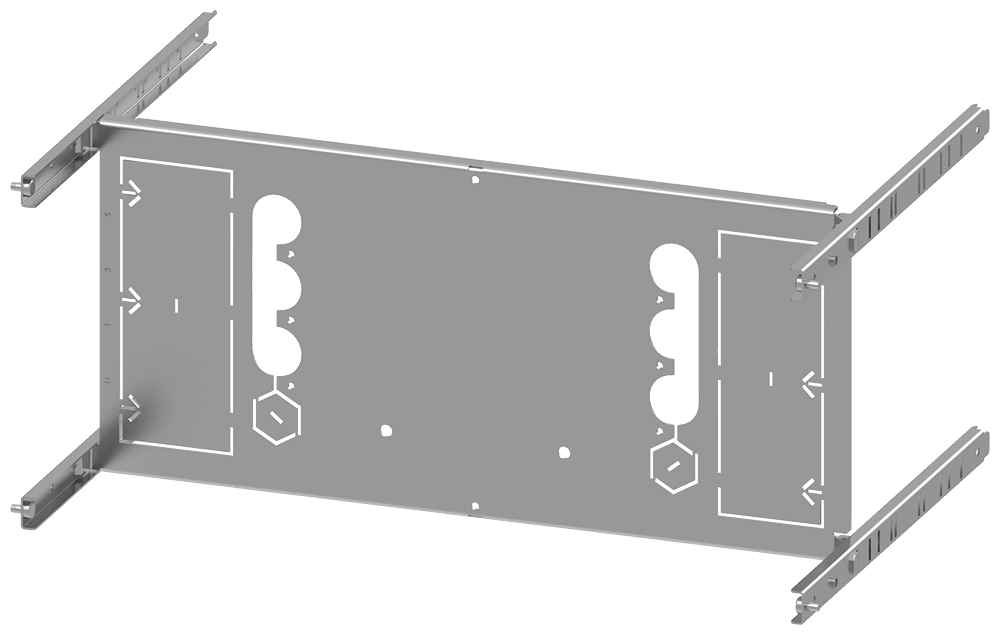 Siemens SIVACON S4 SET 3VA23_24 HORIZONTAL 250X600 8PQ6000-8BA26