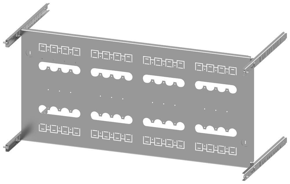Siemens SIVACON S4 SET 3V12 VERTICAL 4 POLE 350X800