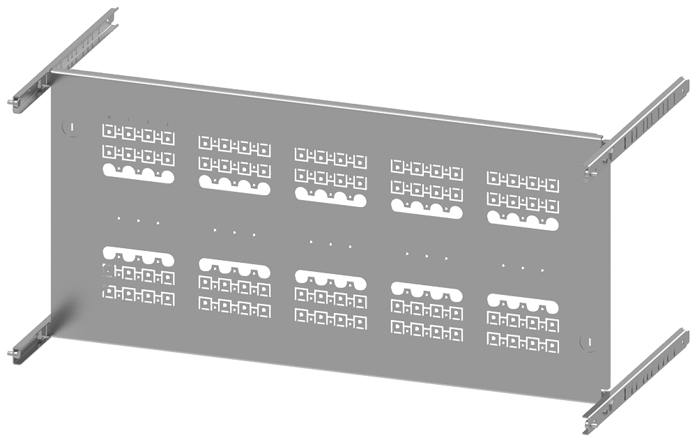 Siemens SIVACON S4 SET 3V10_11 VERTICAL 4 POLE H350X800