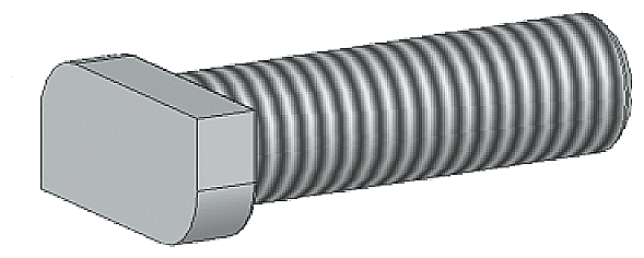 Siemens T-head screw M10 x 35, 1 pack = 100 units (8PQ9500-0BA02)