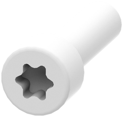 Siemens Thread-cutting screw pan head, DIN 7500-Pe, M6 x 20, ST, zinc-plated, TX 30, 1 pack = 100 units