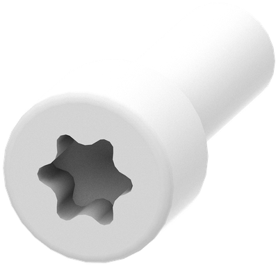 Siemens Thread-cutting screw pan head, DIN 7500-Pe, M6 x 16, ST, zinc-plated, TX 30, 1 pack = 100 units