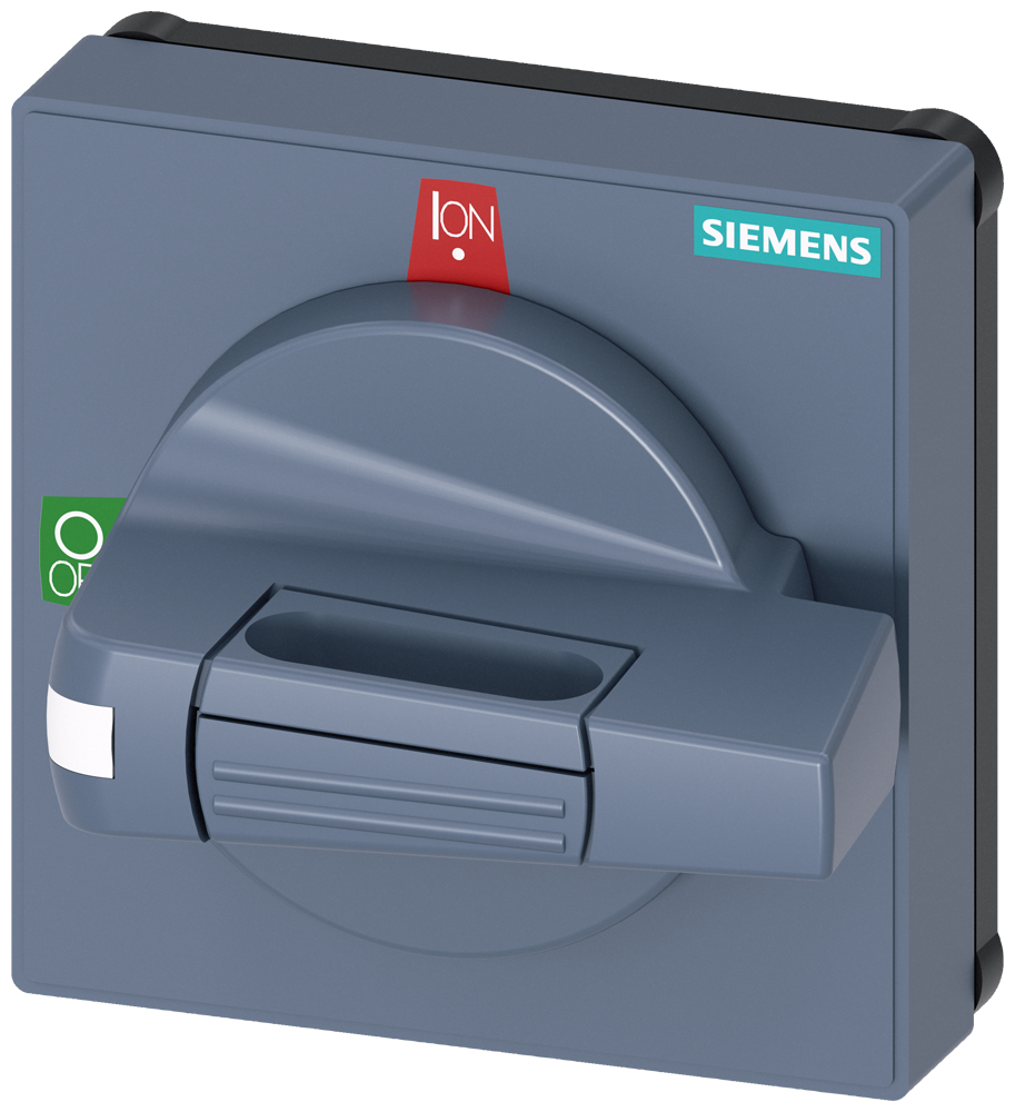 Siemens 8UD, size 1/size 2,rotary control,grey,lockable