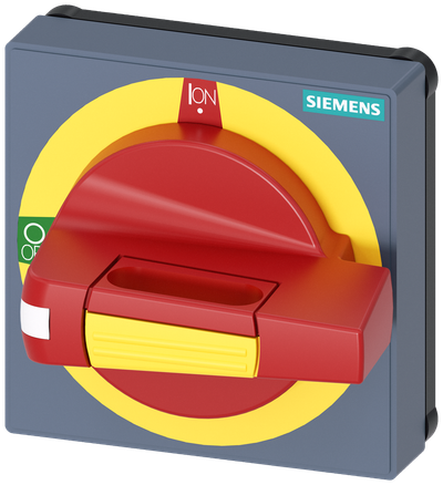 Siemens 8UD,size 1/size 2,rotary control,red/yellow,TEST-0-1