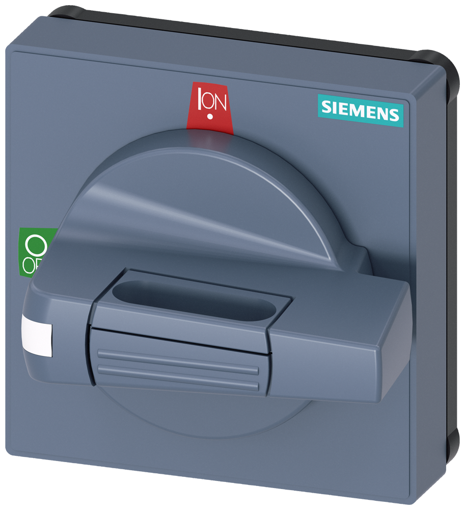 Siemens 8UD,size 1/size 2,rotary control,grey,TEST-0-1