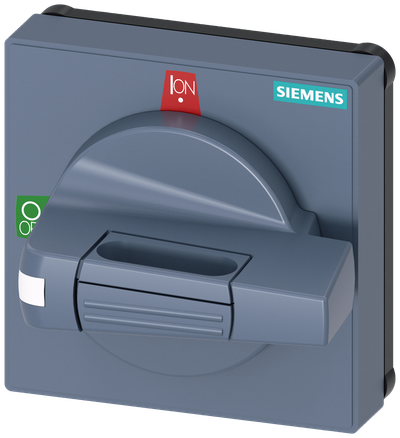 Siemens 8UD,size 1/size 2,rotary control,grey,TEST-0-1