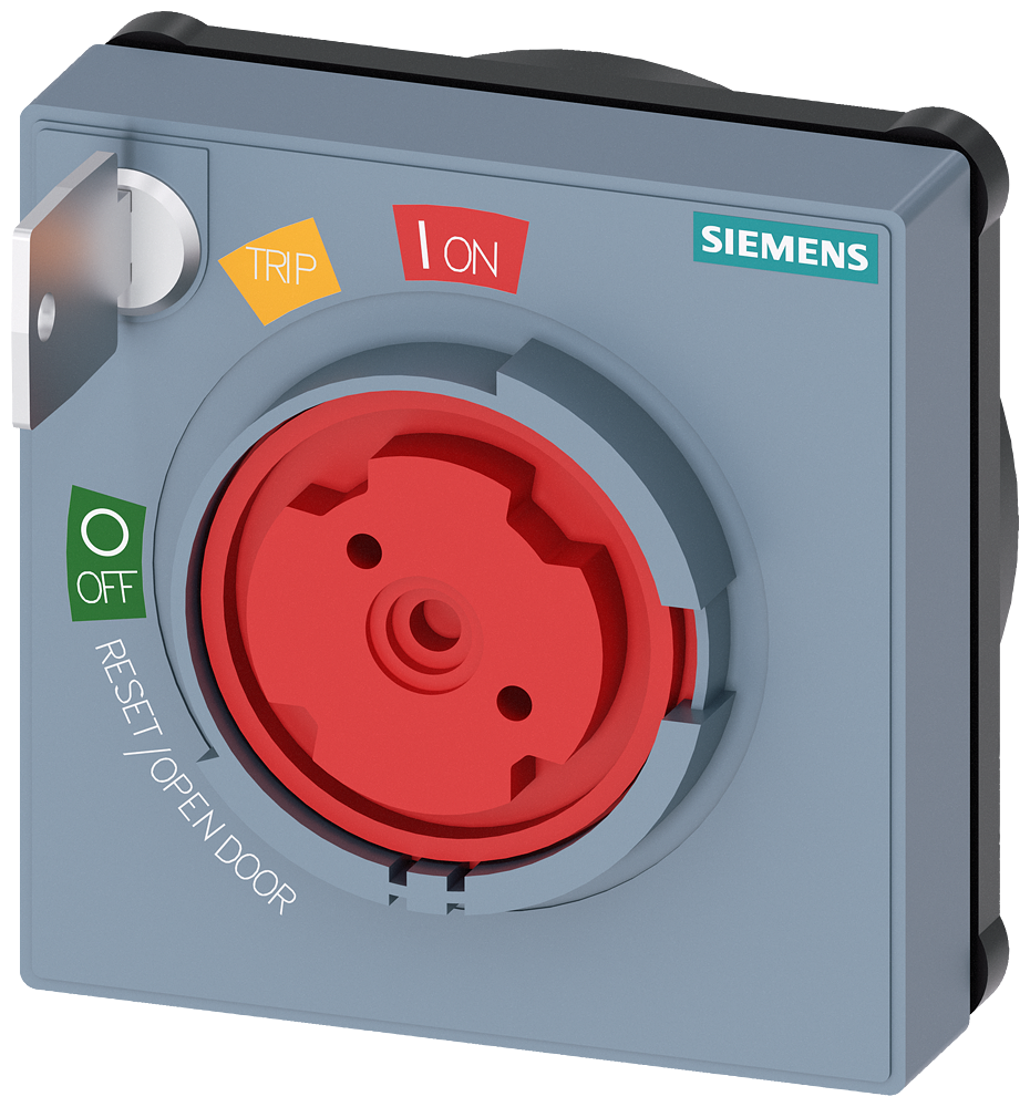 Siemens Masking plate+lock key 4, grey