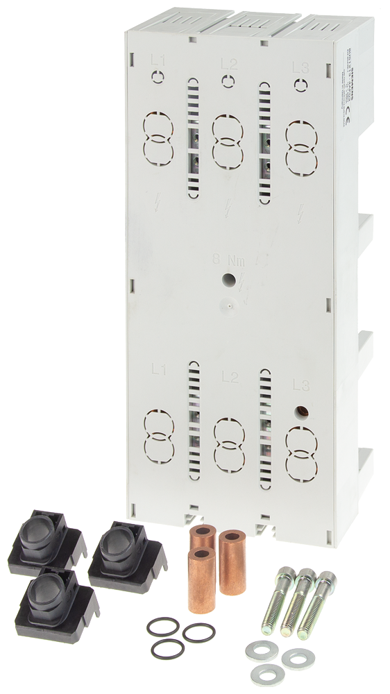 Siemens Rail adapter for rails with 60mm distance, 3-Pole for 3VA12 and 3VA20-22