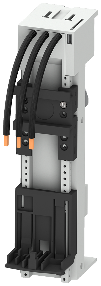 Siemens Device Adapter S00/0, 25A, for 60mm Busbar System 45X200MM Long Special Cables Welded On, Awg 12