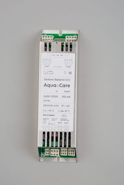 Ballast electronic double for 75W