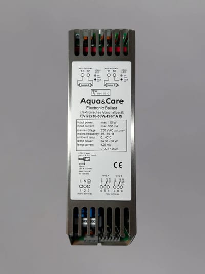 Electronic Ballast — Single-Lamp, 40 W UV-C