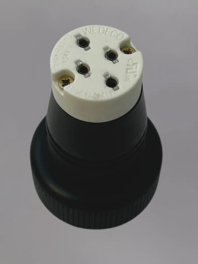 Wedeco Lamp Connector for XLR30, Short