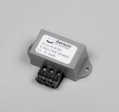 Berson Y-filter, part no. 040-091