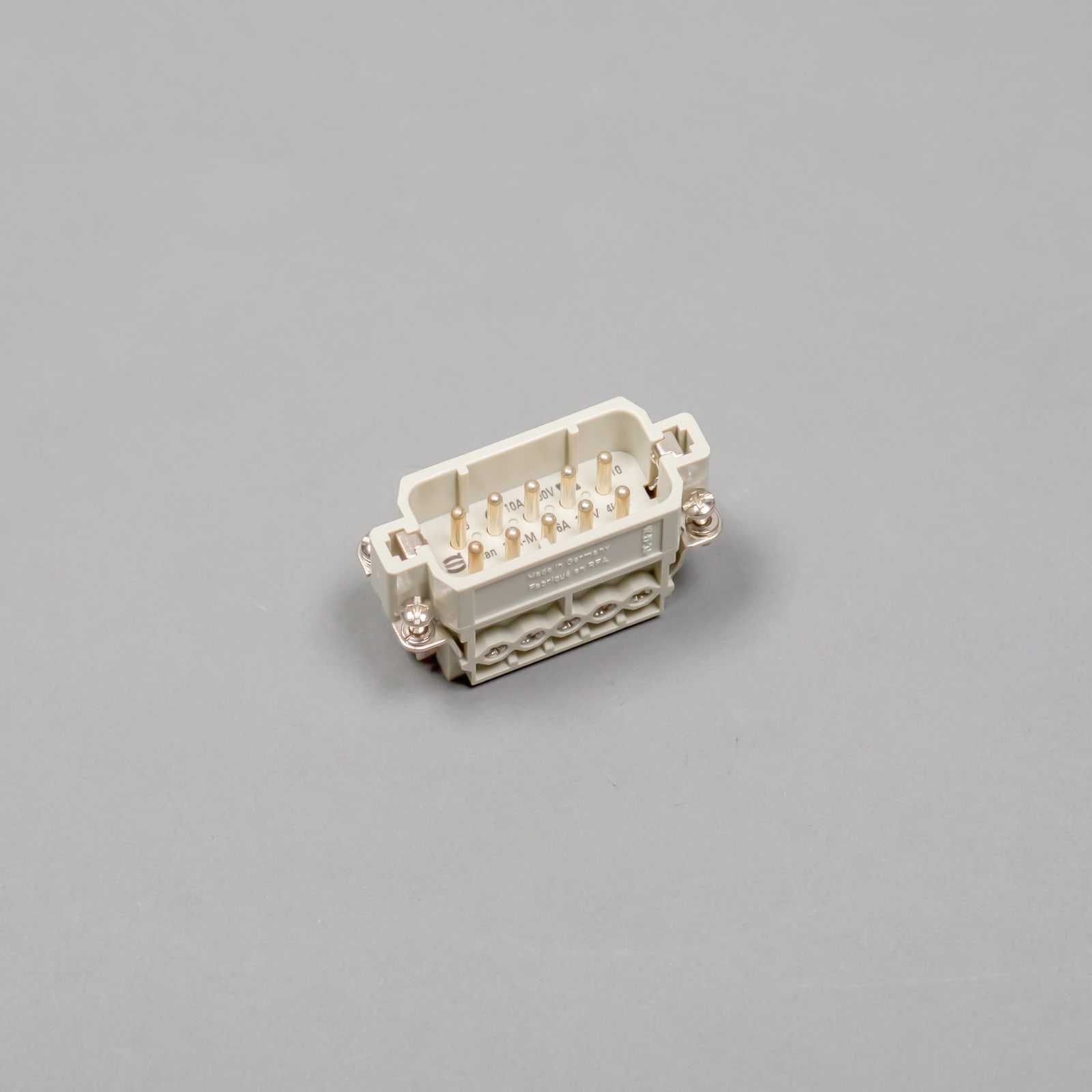 Berson Male connector for main cable, 10-Conductor
