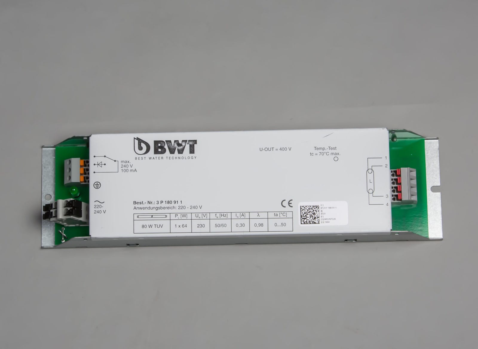 BWT/Bewades Ballast Electronic for 80W
