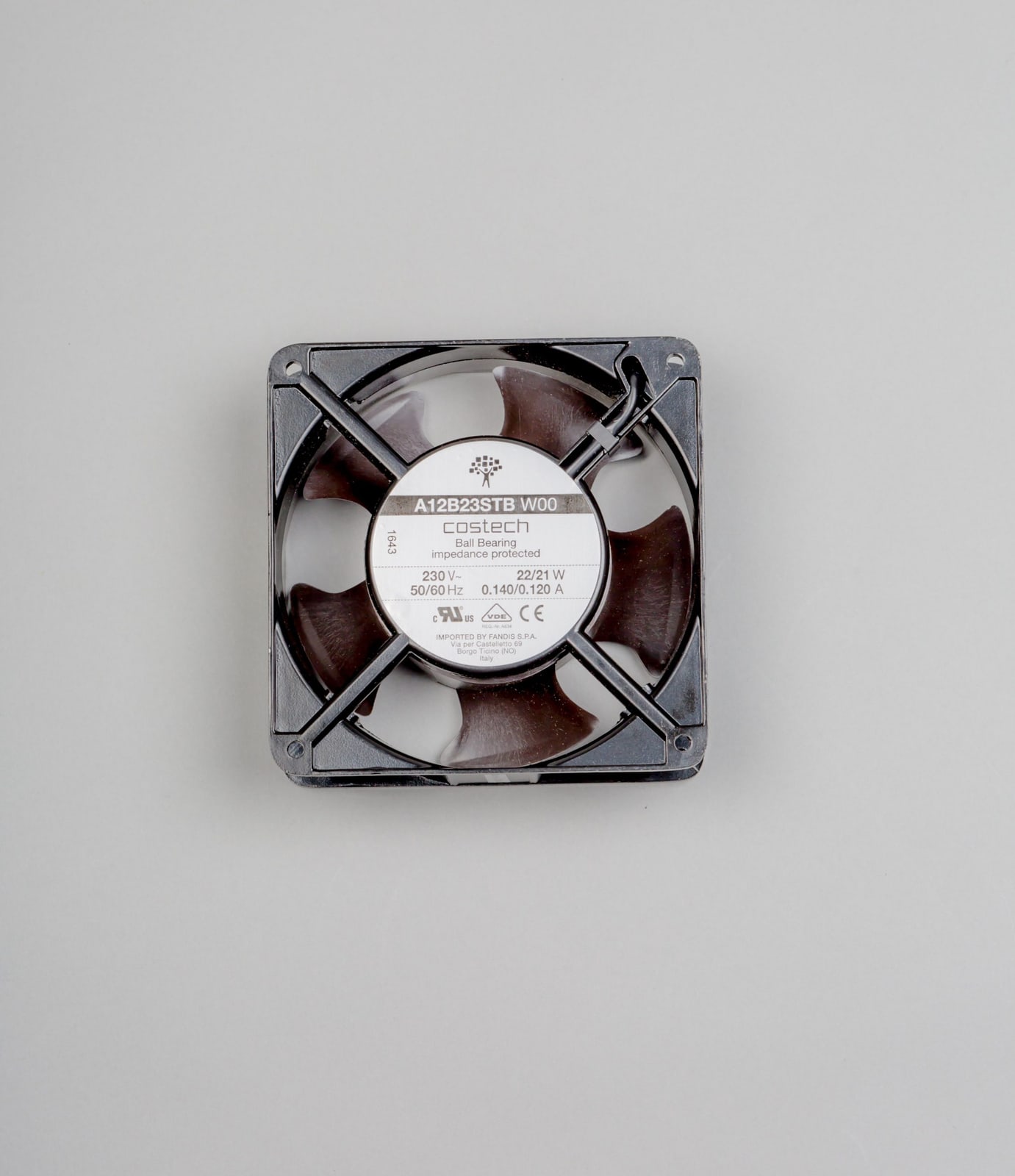 BIO UV Fan 80X80X25 240 VAC pn
