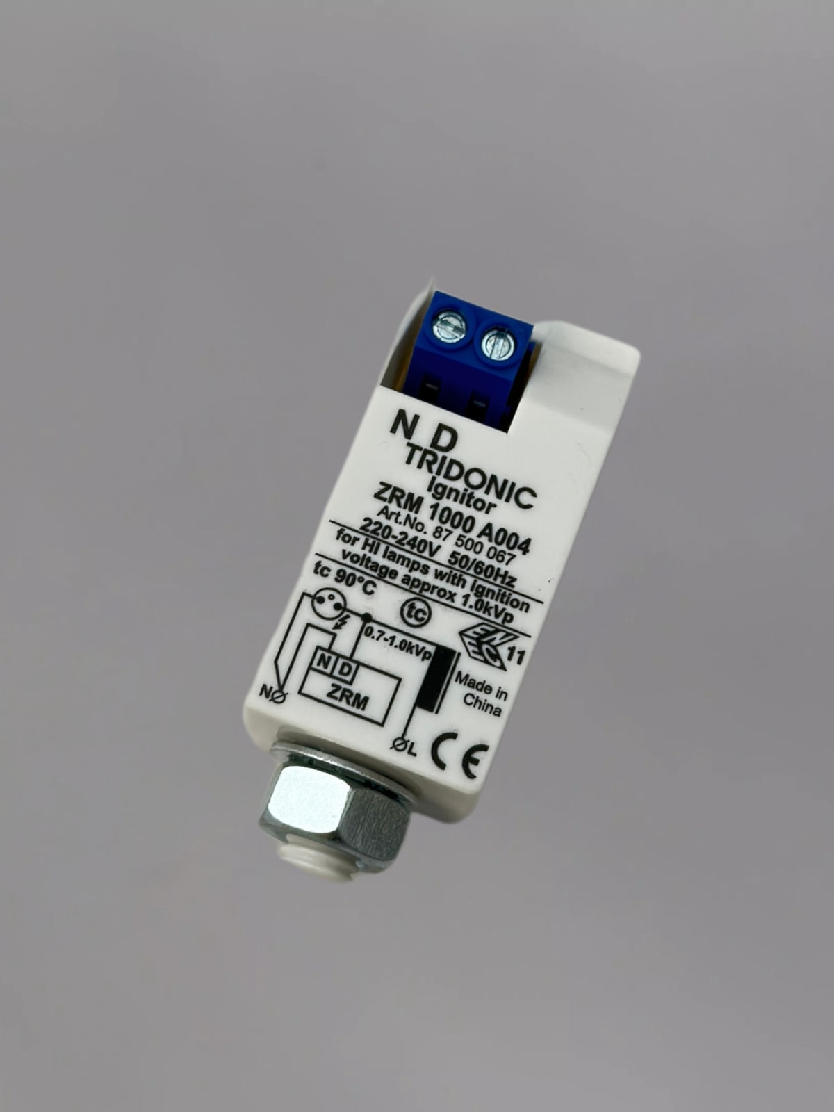 Wedeco Lamp Ignitor, ZRM1000A