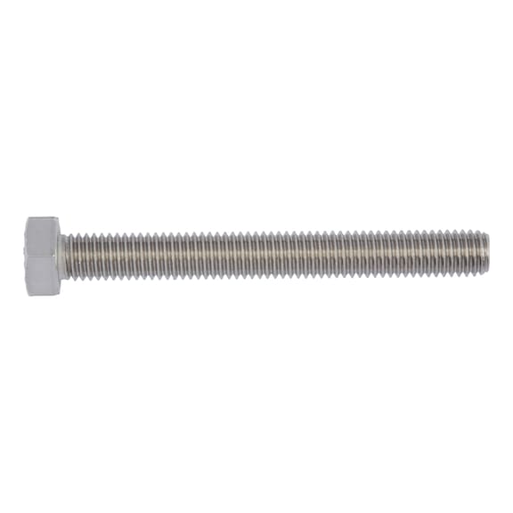 DIN 933 Hex Head Bolt Full Thread M20X80MM A2-70 (Box of 10)