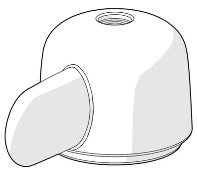 Oras Aventa Handle - basins/opvaskemaskineventil