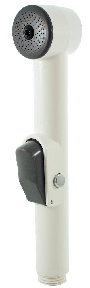 Oras Bidetta Hand shower with lock button - white, without hose/shower holder, 1, No
