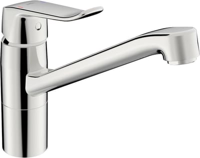 Oras Care Kitchen faucet - 1 handles, Chrome-plated, 214mm, J-spout, Without, Low, No