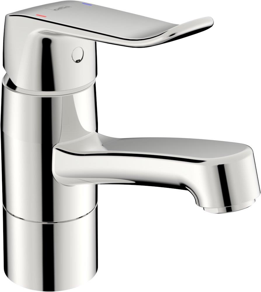 Oras Care Washbasin faucet - 1 handles, 133mm, Chrome-plated, Polished, Medium, without pop-up waste, No