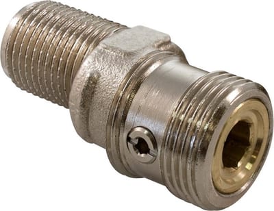 Oras Inlet Piece with shut-off - Straight, Without, 1/2", 3/4"