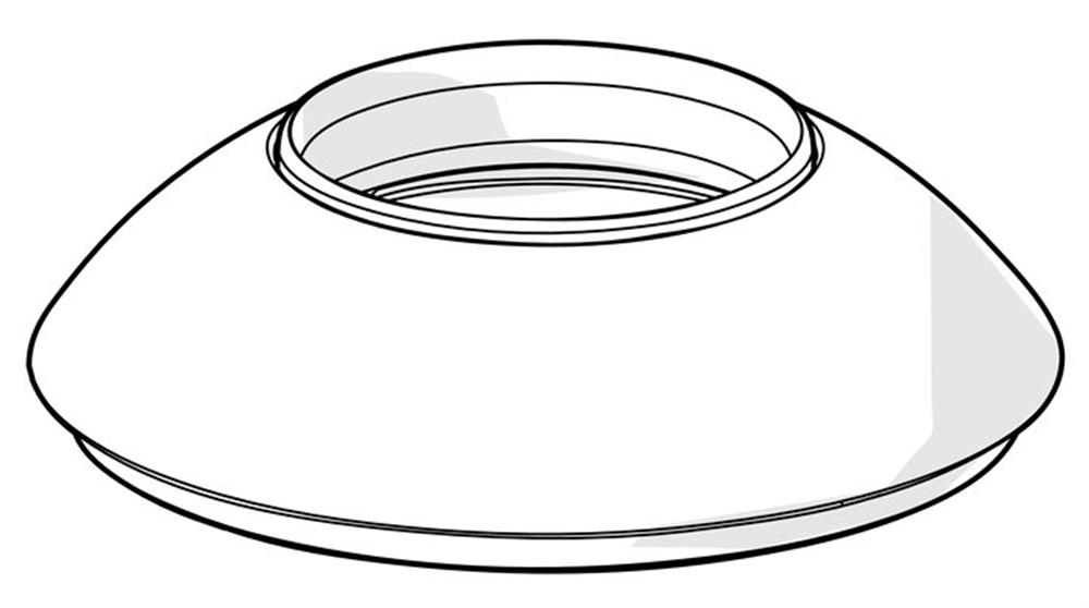 Oras Inspera Cover Cap - Chrome-plated