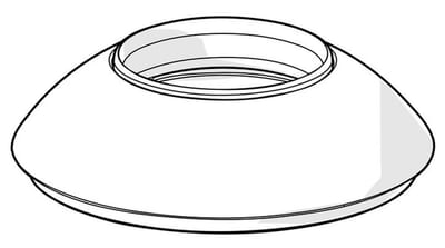 Oras Inspera Cover Cap - Chrome-plated