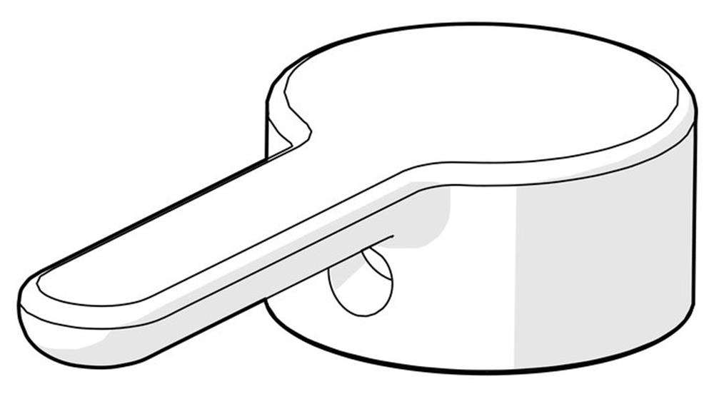 Oras Inspera Handle - Chrome-plated
