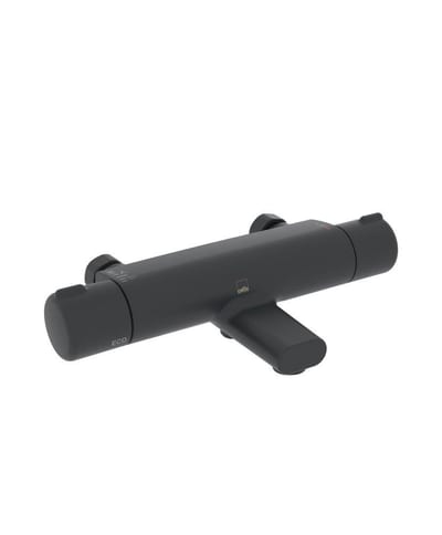 Oras Nova Bath and Shower Thermostat 2-Handle - Matte Black