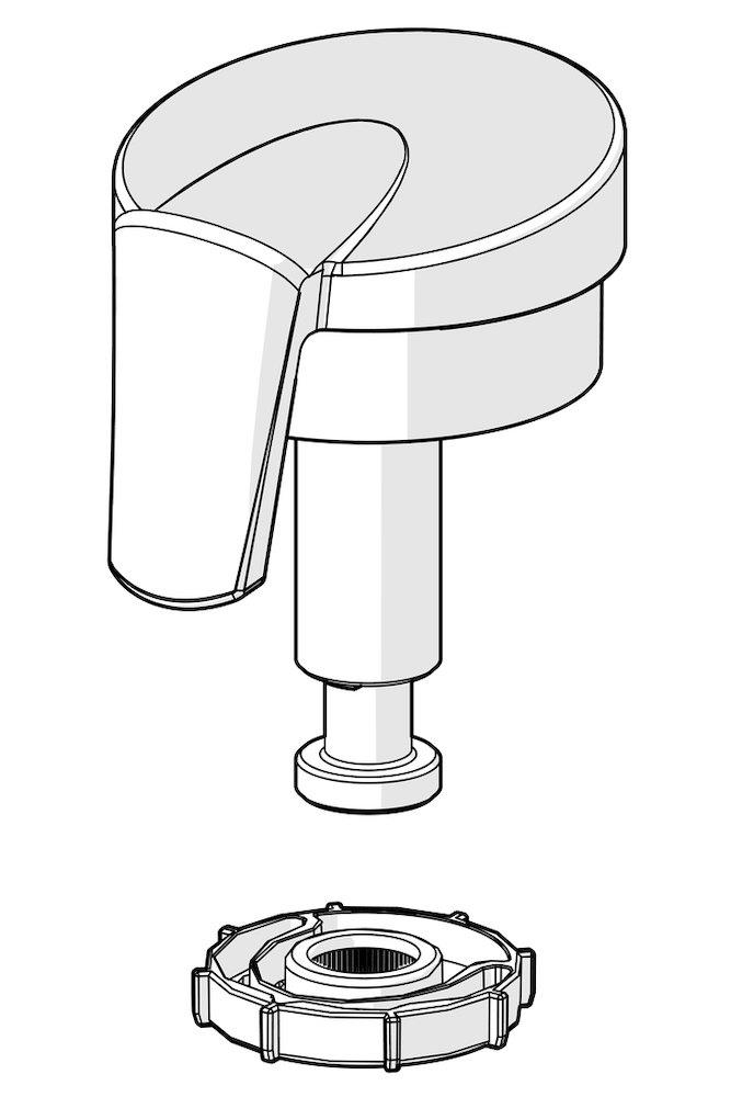 Oras Optima Flow Control Handle