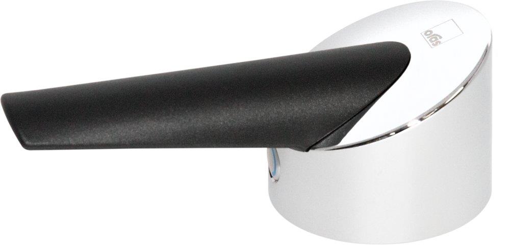 Oras Optima Handle - Chrome-plated/black