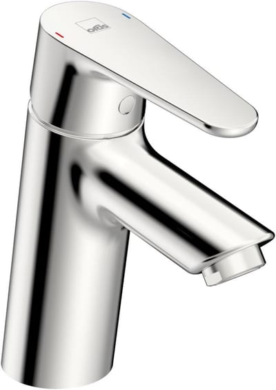 Oras Optima Washbasin faucet - 1 handles, 109mm, Chrome-plated, Polished, Low, without pop-up waste, No