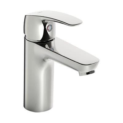 Oras Safira Washbasin faucet XL - 1 handles, 115mm, Chrome-plated, Polished, Medium, without pop-up waste, No