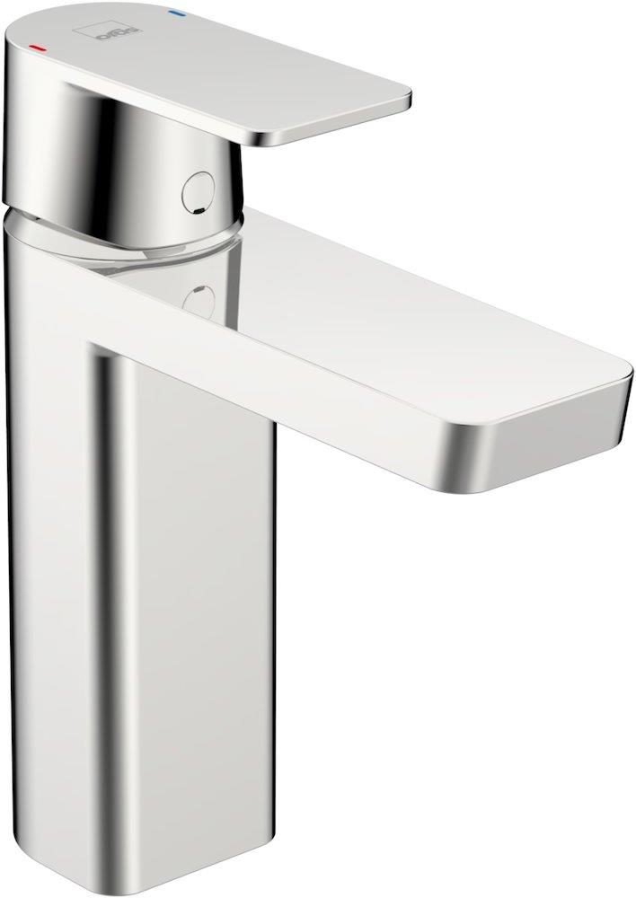 Oras Stela Washbasin faucet Eco - 1 handles, 107mm, Chrome-plated, Polished, Medium, without pop-up waste, Yes