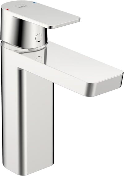 Oras Stela Washbasin faucet Eco - 1 handles, 107mm, Chrome-plated, Polished, Medium, without pop-up waste, Yes