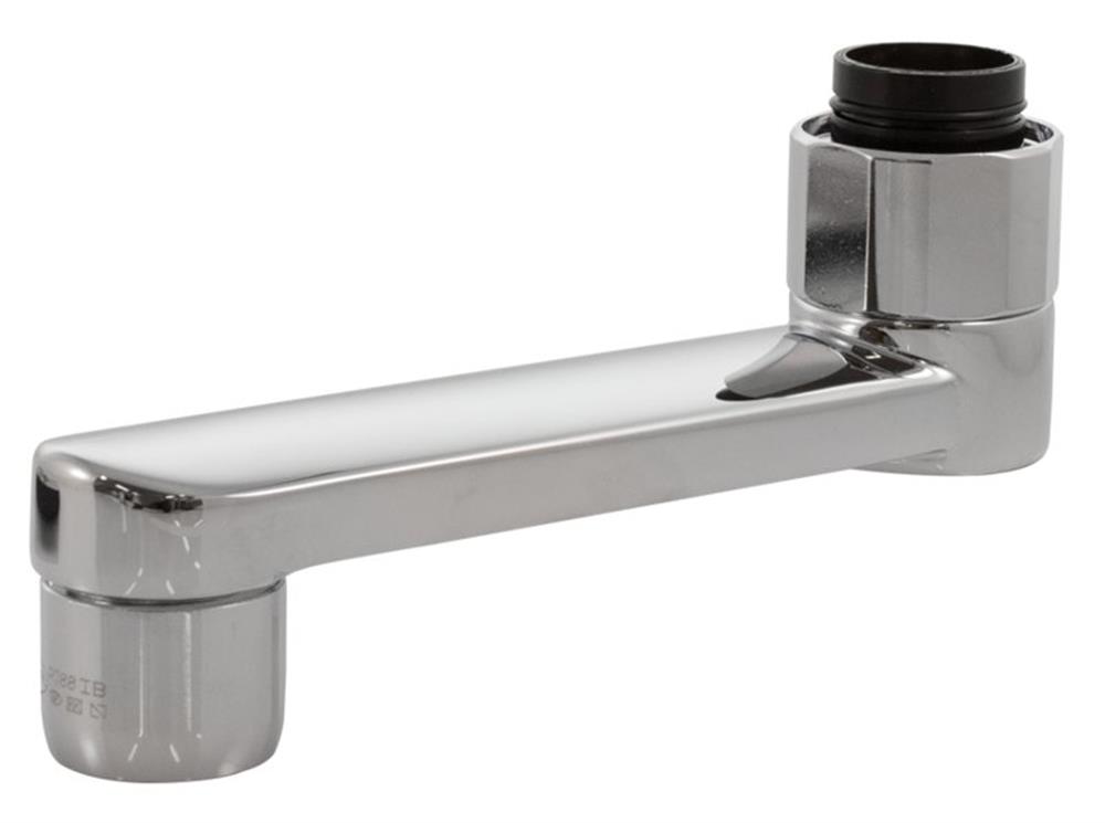 Oras Swivel Spout - L-Spout, 75mm Projection, Chrome-Plated