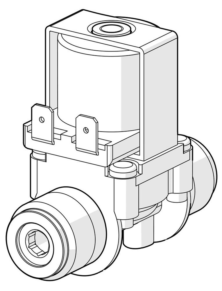 Oras Ventura Solenoid Valve complete