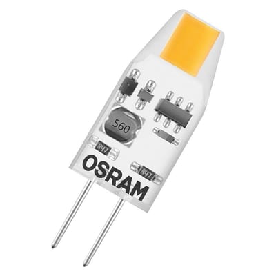 Osram Parathom Micro LED Pin - G4, 827 - Warm white, 100LM, 12V, 1W, No, F