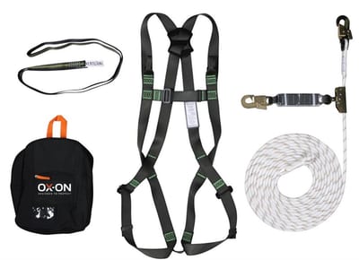 OX-ON Basic Fall arrest kit - L/XL, EN353-2, EN354, EN361, EN566, EN795-B