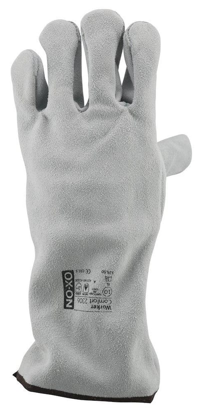 OX-ON Comfort 2306 Welding Glove left - ox split leather/cotton