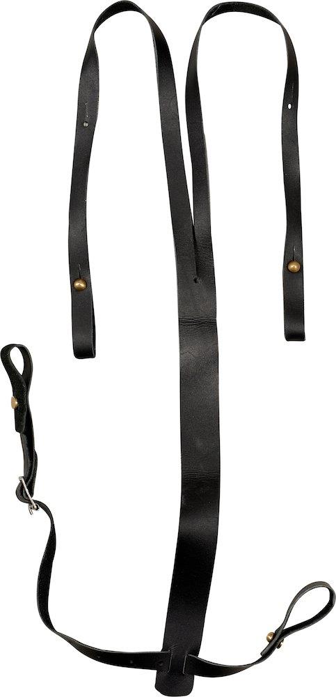OX-ON Comfort Leather Apron Brown Ox Hide