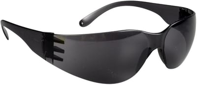 OX-ON Slim Basic Safety Glasses, Grey Lens, Scratch-Resistant