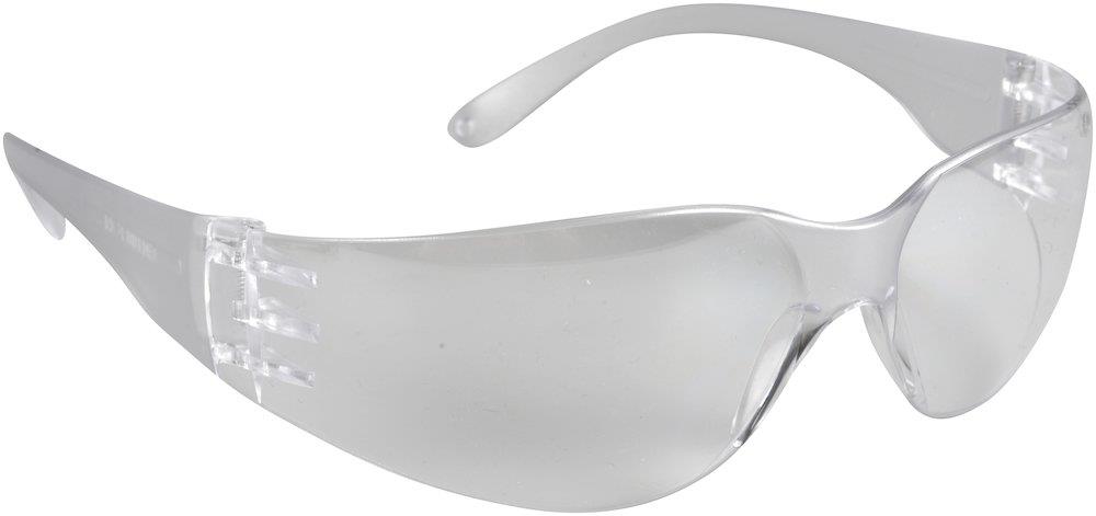 OX-ON Slim Basic Safety Glasses One Size Clear Scratch-Resistant Lens