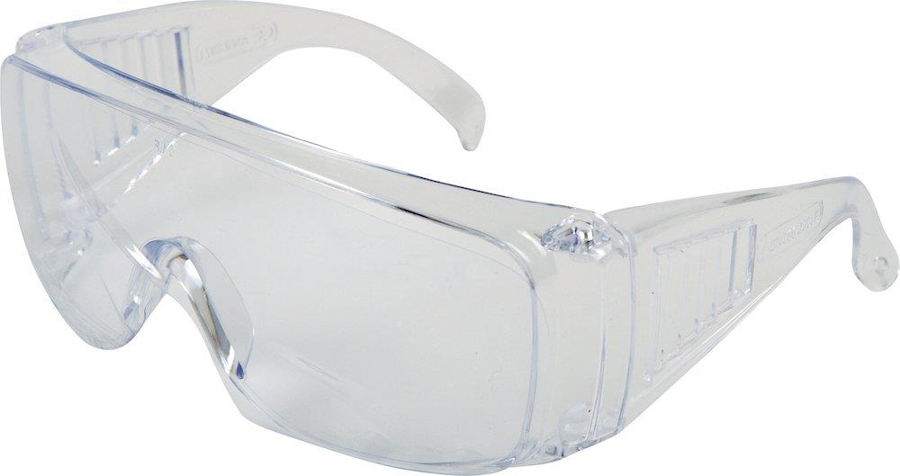 OX-ON Visitor Basic Safety Glasses - Clear, Scratch-Resistant Lens, One Size