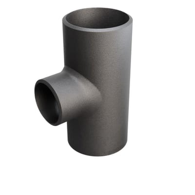 P235GH Weld Tee - 60.3mm, 42.4mm, 42.4mm, 2,9-4mm
