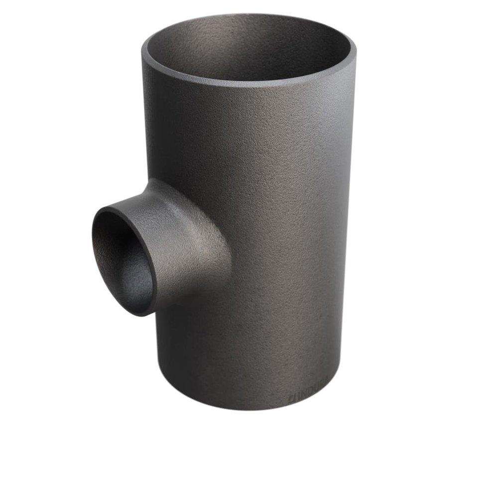 P235GH Weld Tee Reduced - 139.7mm, 139.7mm, 76.1mm, 4mm